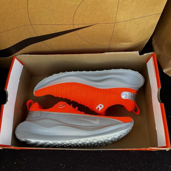 NEW Nike ReactX Infinity Run 4 PRM HQ2934-800 Hyper Crimson Orange Size 10.5